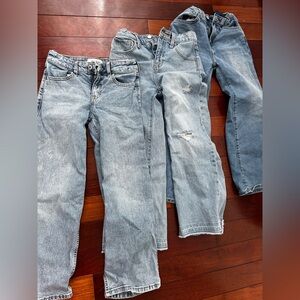 Abercrombie Kids Light Blue Jeans Trio